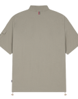 HIGH-NECK UTILITY STYLE T-SHIRT